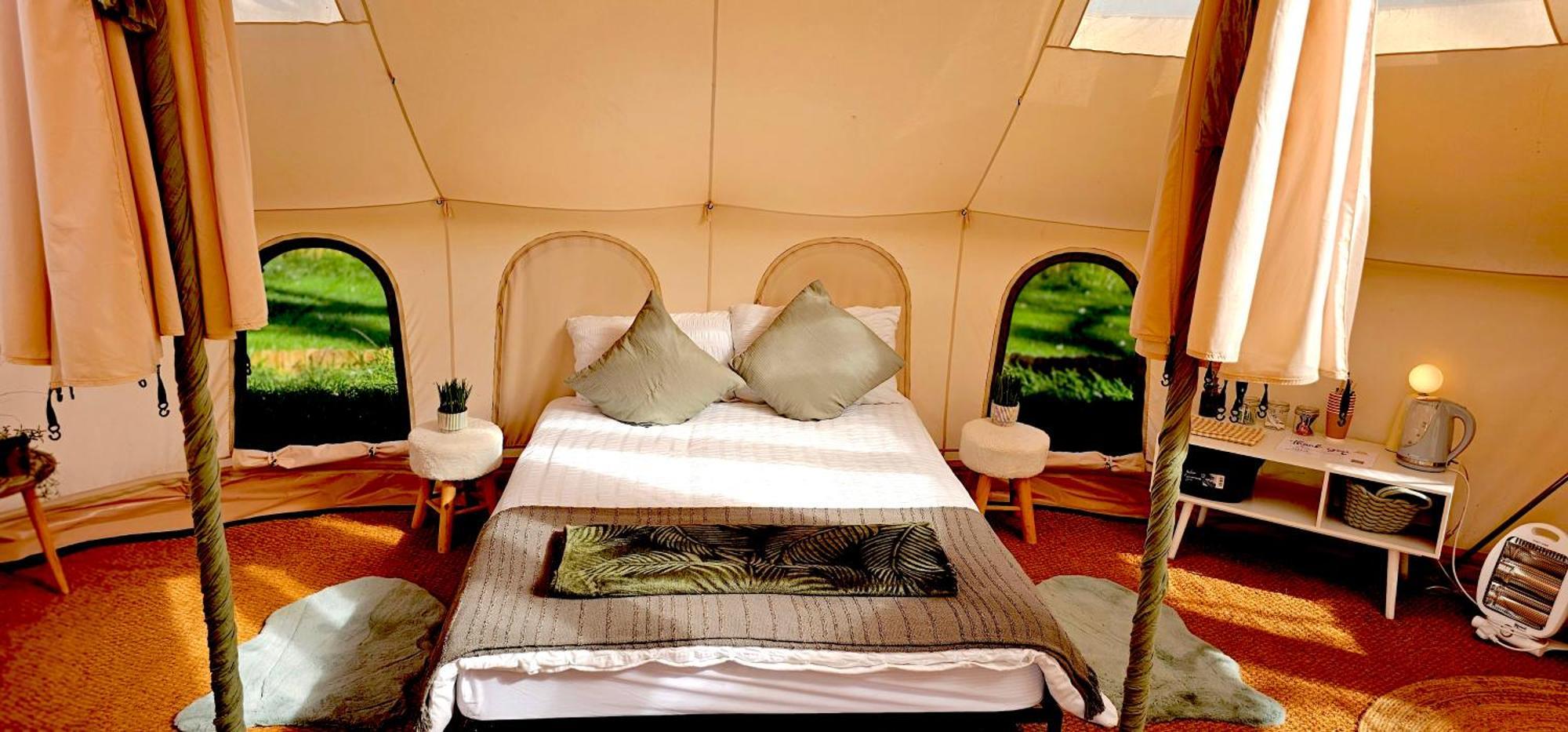 Bell Tent Village Nottingham Buitenkant foto