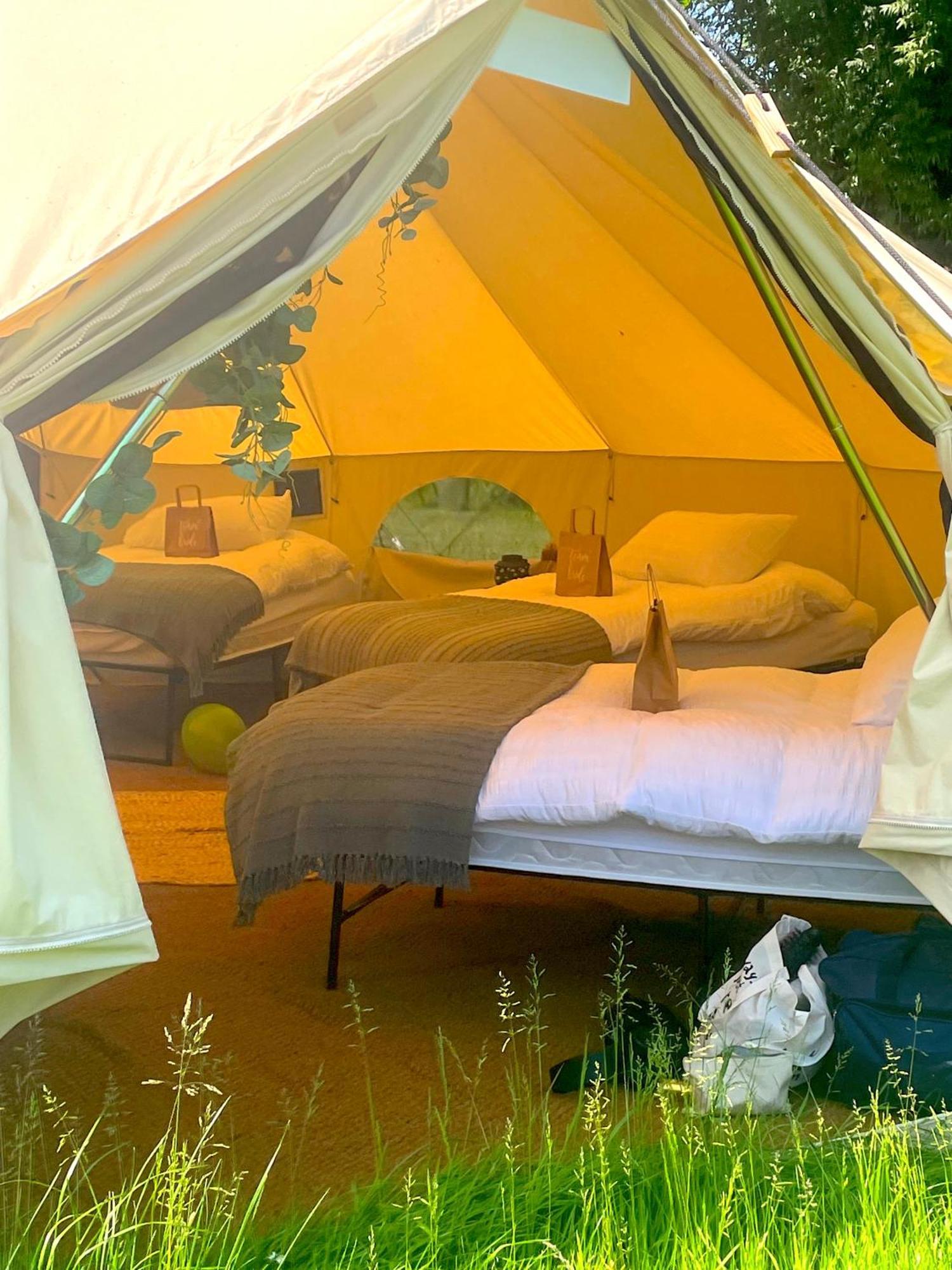 Bell Tent Village Nottingham Buitenkant foto