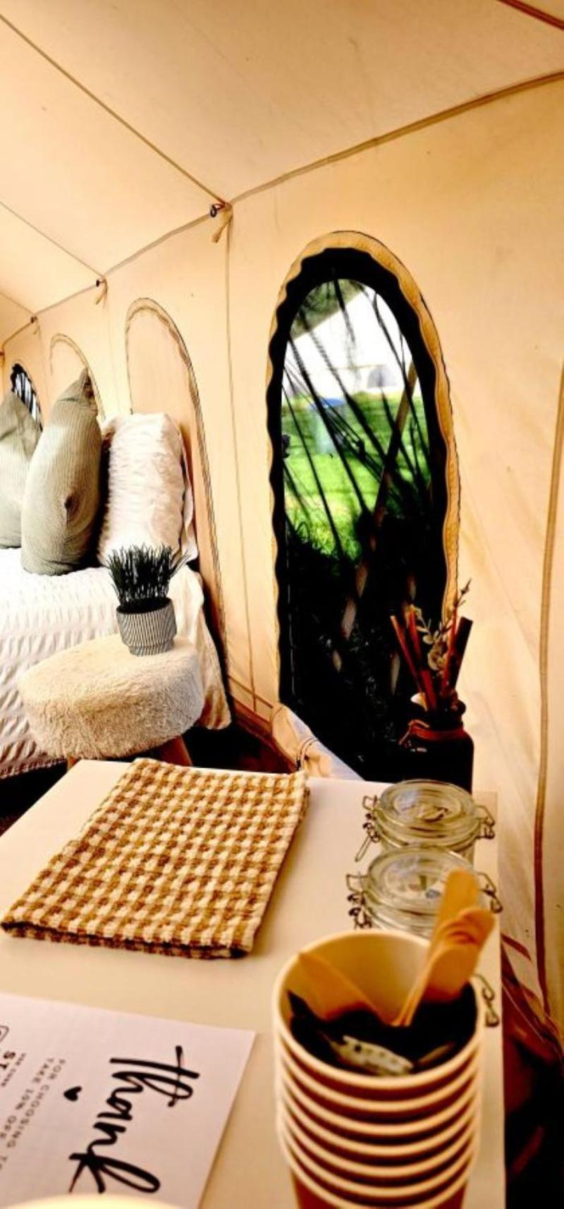 Bell Tent Village Nottingham Buitenkant foto