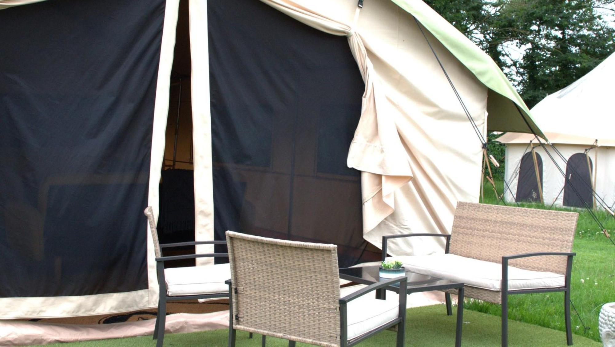 Bell Tent Village Nottingham Buitenkant foto