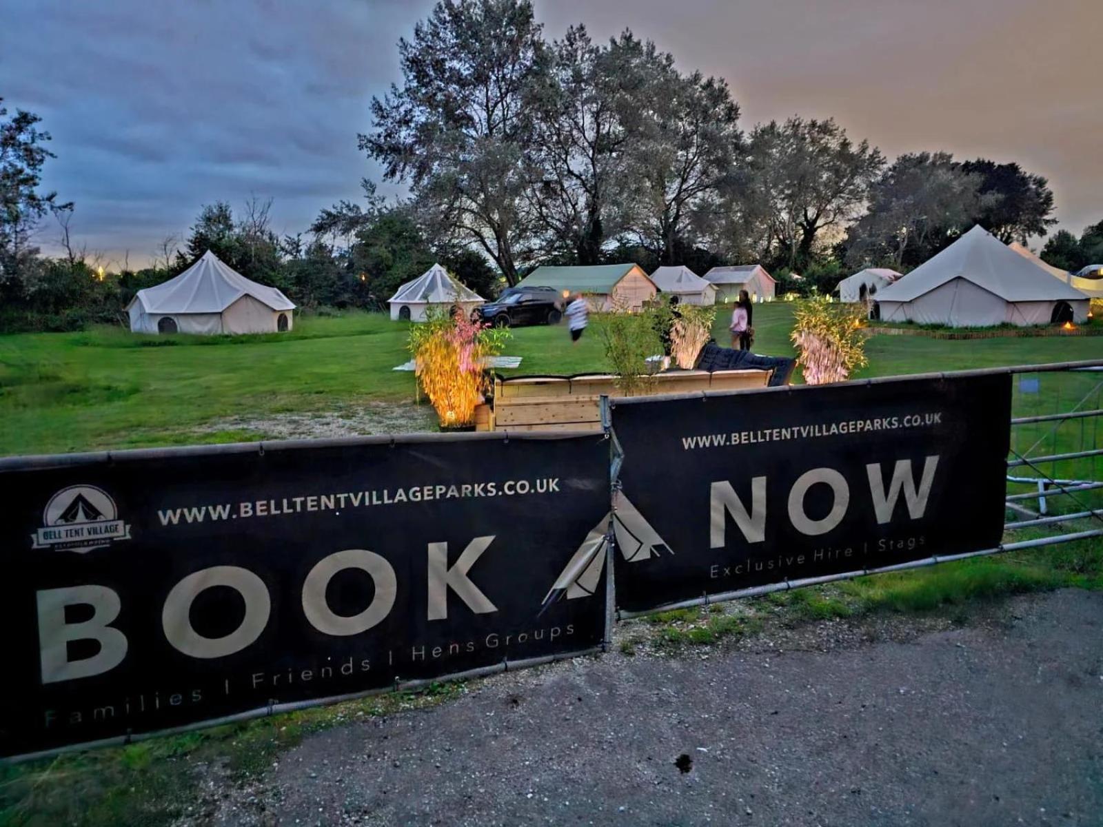 Bell Tent Village Nottingham Buitenkant foto